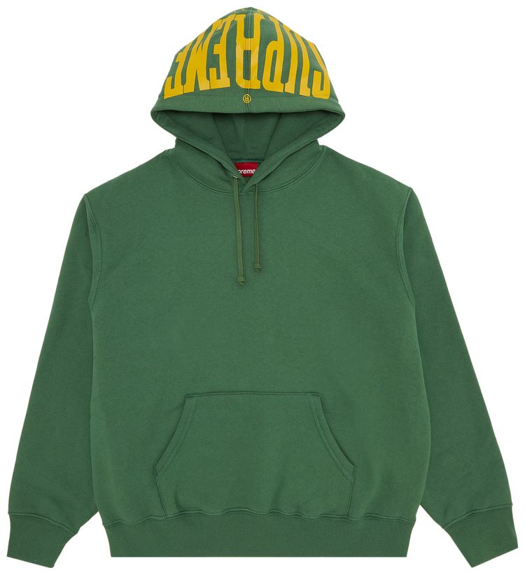 Supreme Warm Up Hooded Sweatshirt Dusty Green