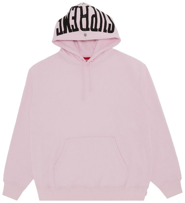 Supreme Warm Up Hooded Sweatshirt Light Pink