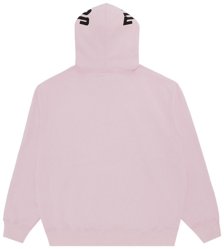 Supreme Warm Up Hooded Sweatshirt Light Pink