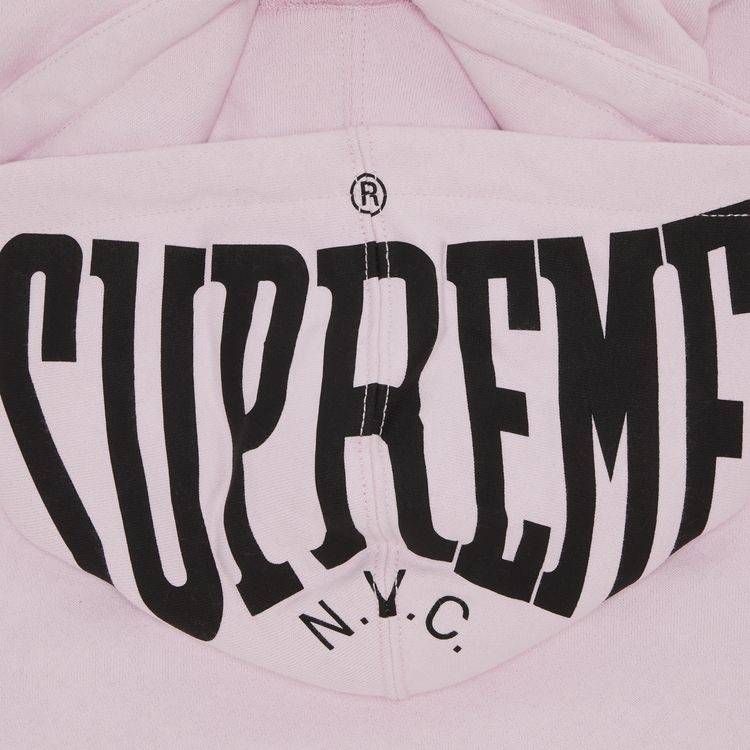 Supreme Warm Up Hooded Sweatshirt Light Pink