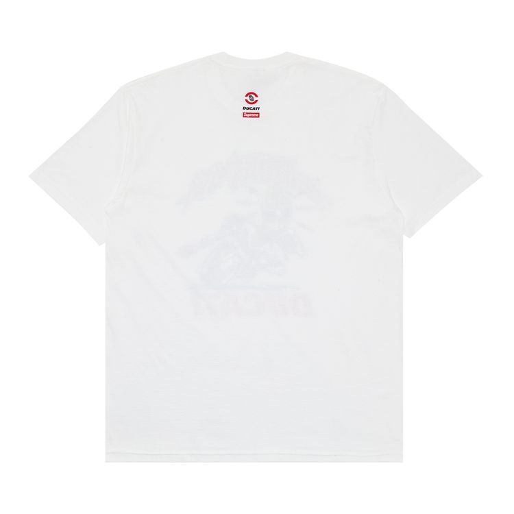 Supreme x Ducati Bike Tee White