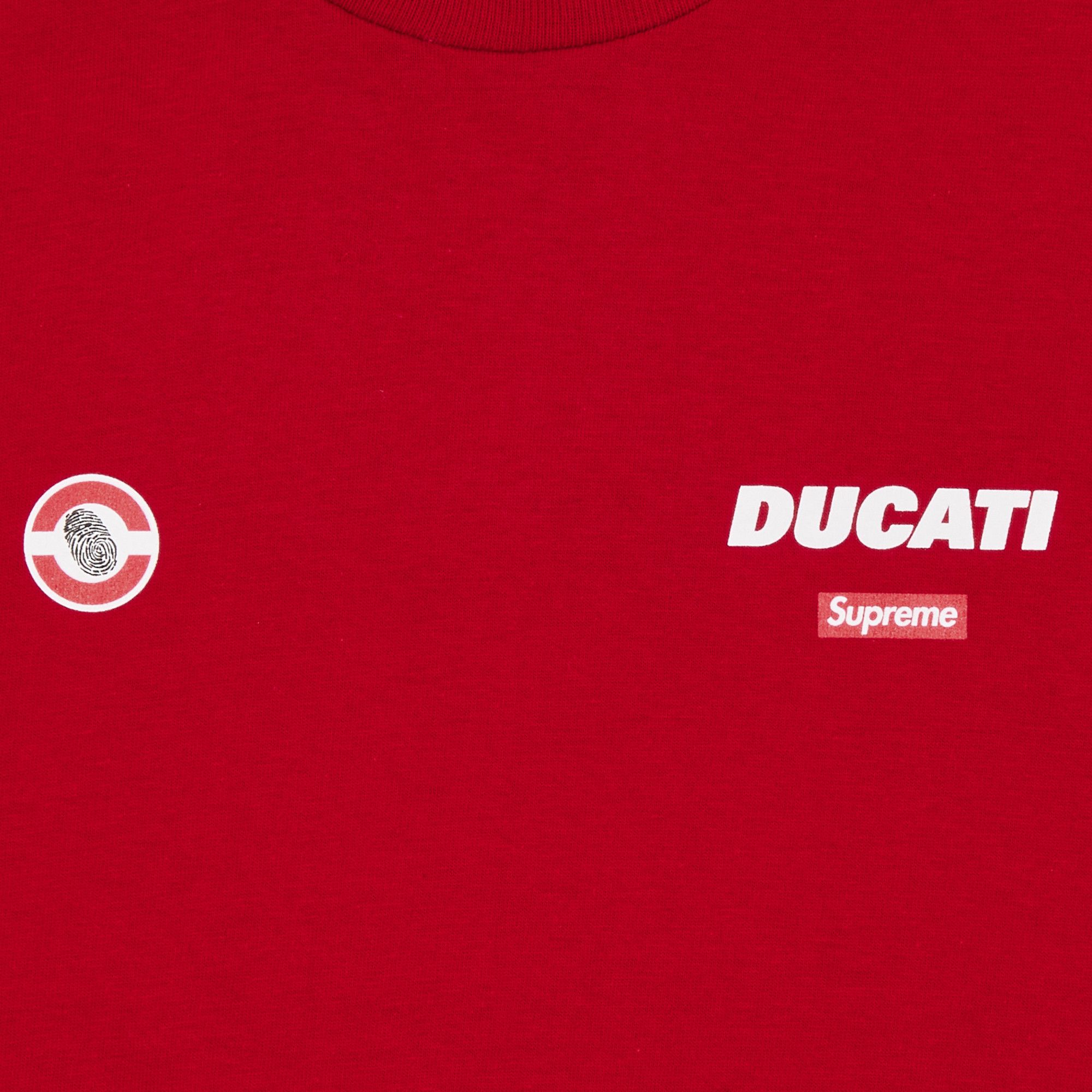 Buy Supreme x Ducati Logos Tee 'Red' - SS24T47 RED | GOAT