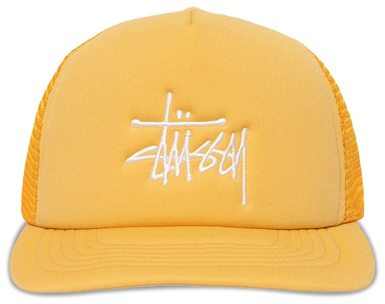 Stussy Big Basic Trucker Cap Honey