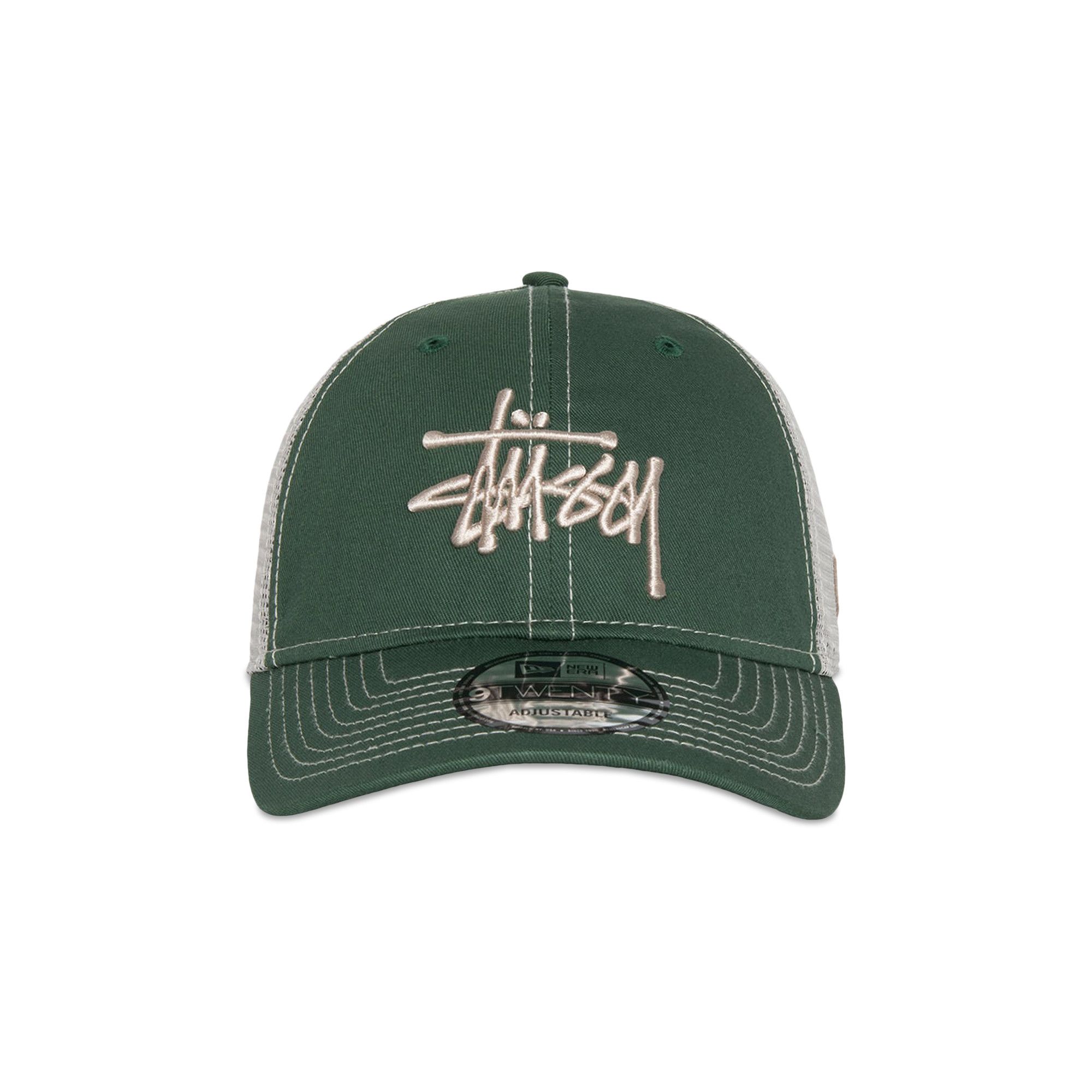 【限定】STUSSY×NEW ERA 9TWENTY BASIC TRUCKER Stussy New Era 9Twenty Basic Trucker Brown Men's - SS24 - US