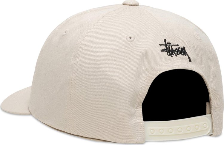 Stussy Low Pro Big Ss Snapback Stone