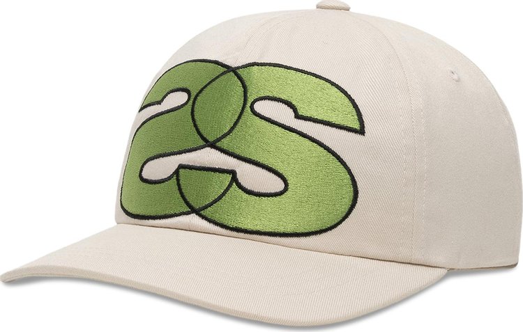 Stussy Low Pro Big Ss Snapback Stone