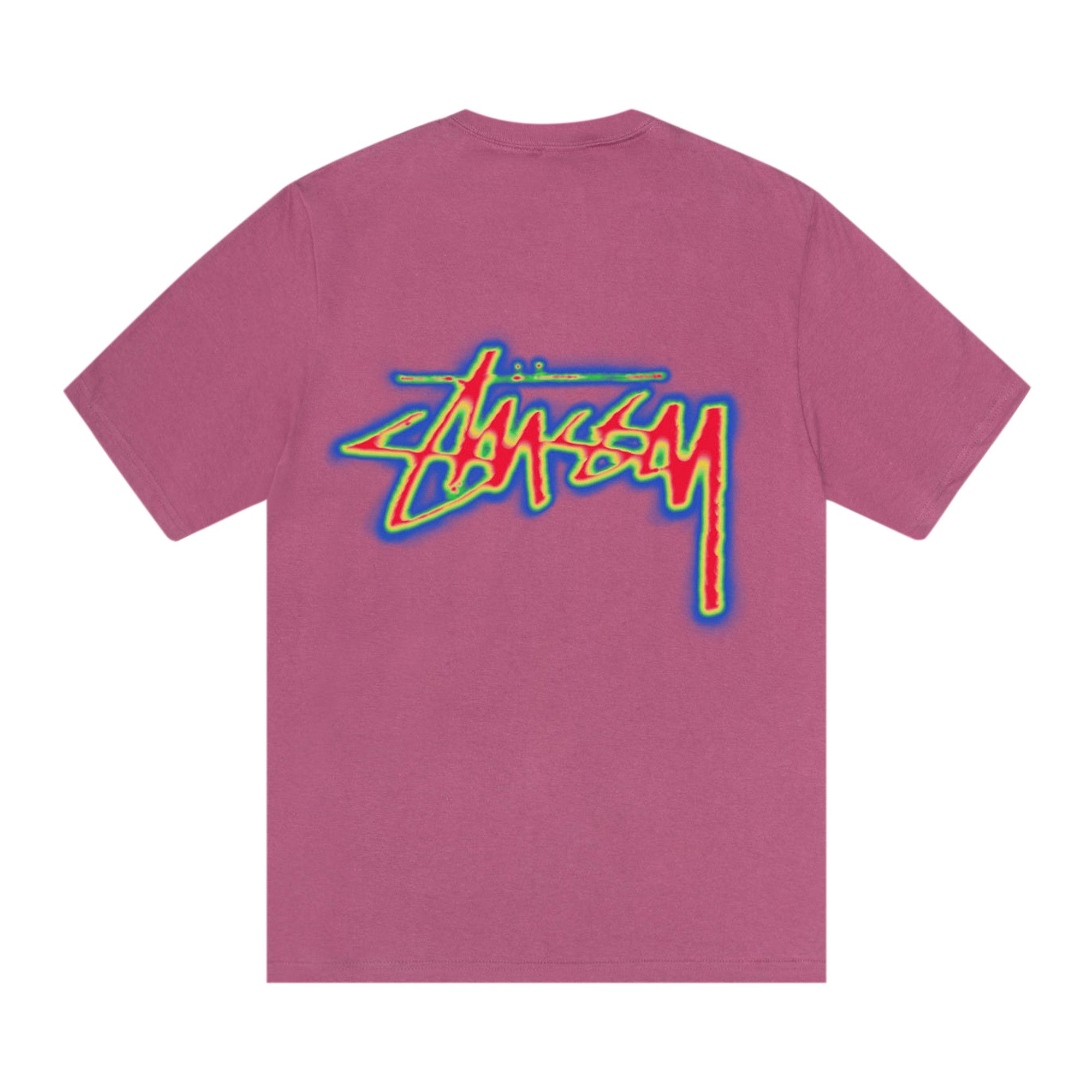 Buy Stussy Thermal Stock Tee 'Berry' - 1905023 BERR | GOAT