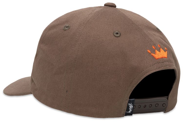 Stussy Mid Depth Sport Snapback Brown