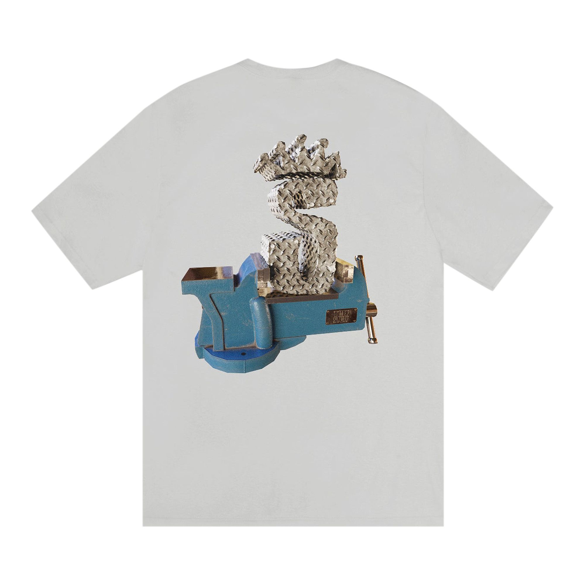 Buy Stussy Tuff Stuff Tee 'Fog' - 1905025 FOG | GOAT