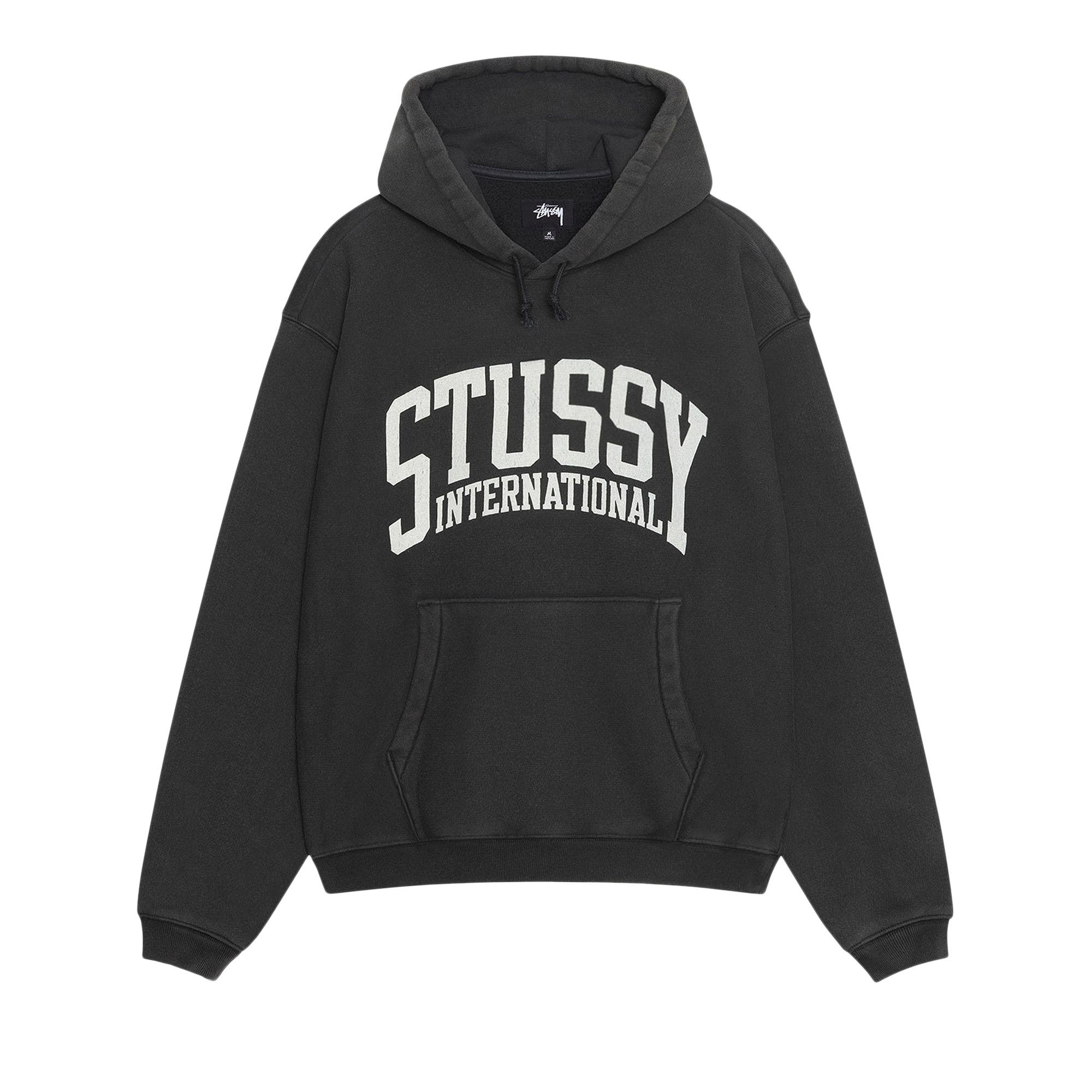 Buy Stussy Relaxed International Hoodie 'Washed Black' - 118550 WABL | GOAT  CA
