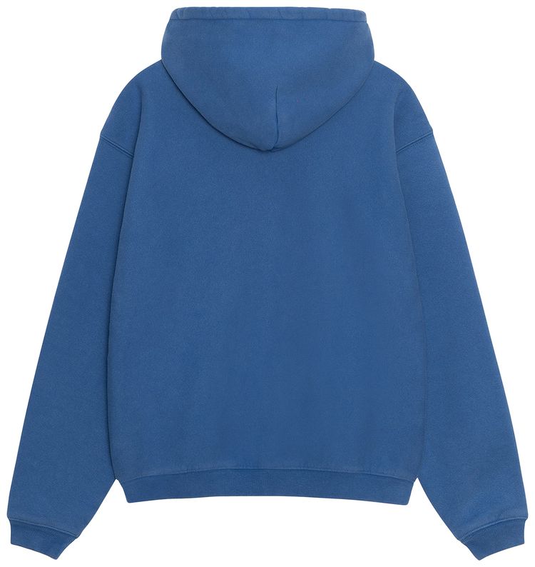 Stussy Relaxed International Hoodie Blue