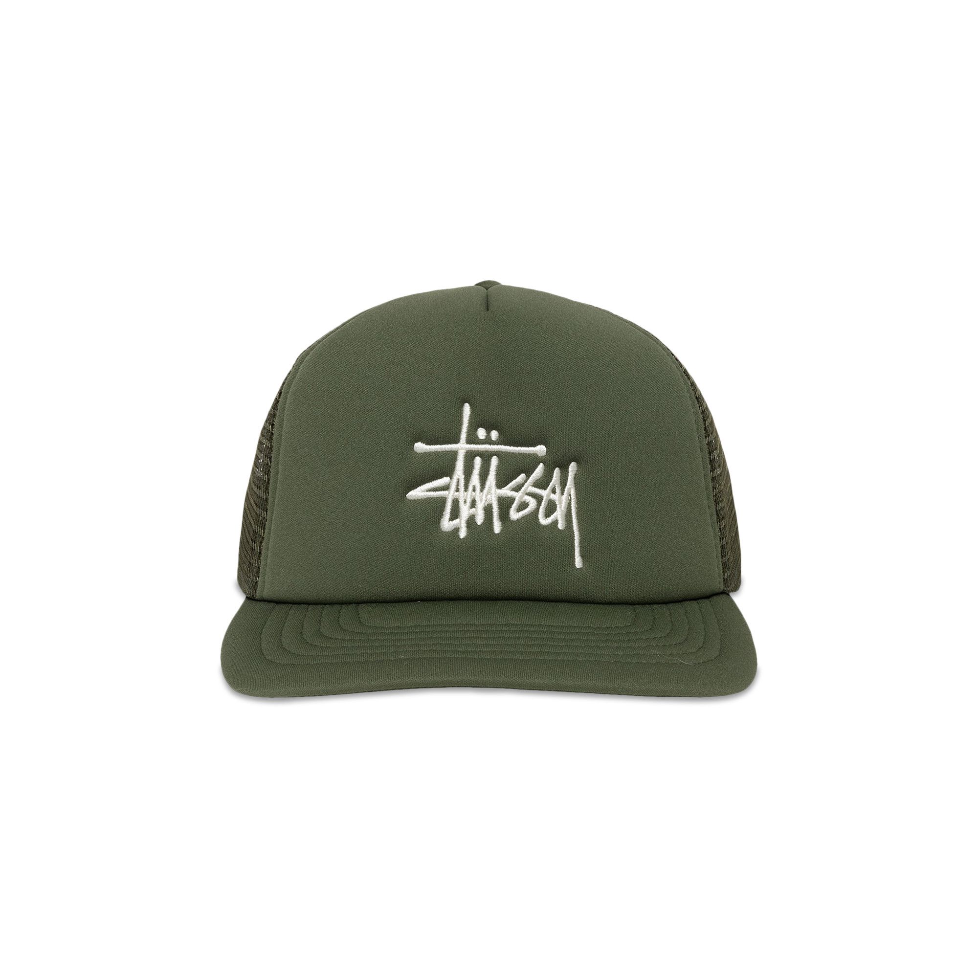 最安挑戦！ Trucker Stussy Buy Big 1311088 - Green' 'Deep Snapback Basic 帽子