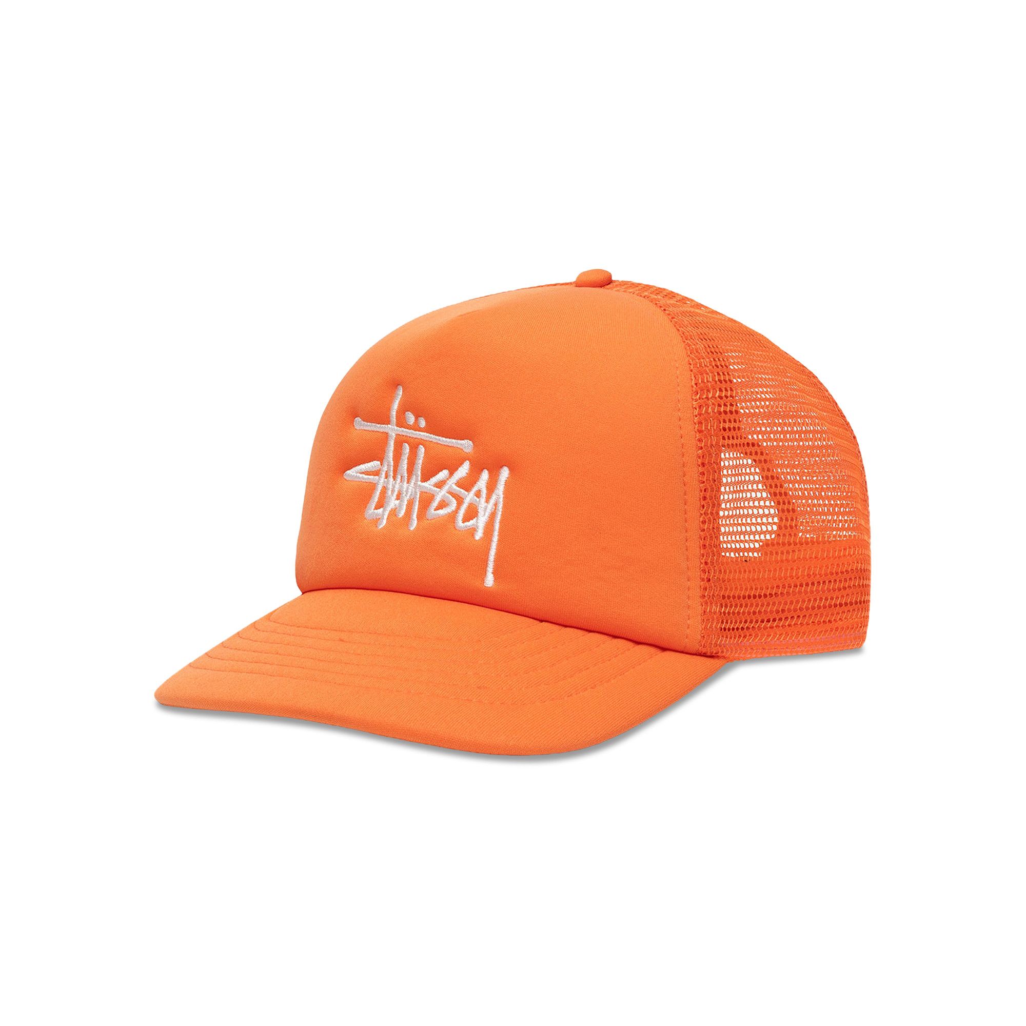 Buy Stussy Trucker Big Basic Snapback 'Orange' - 1311088