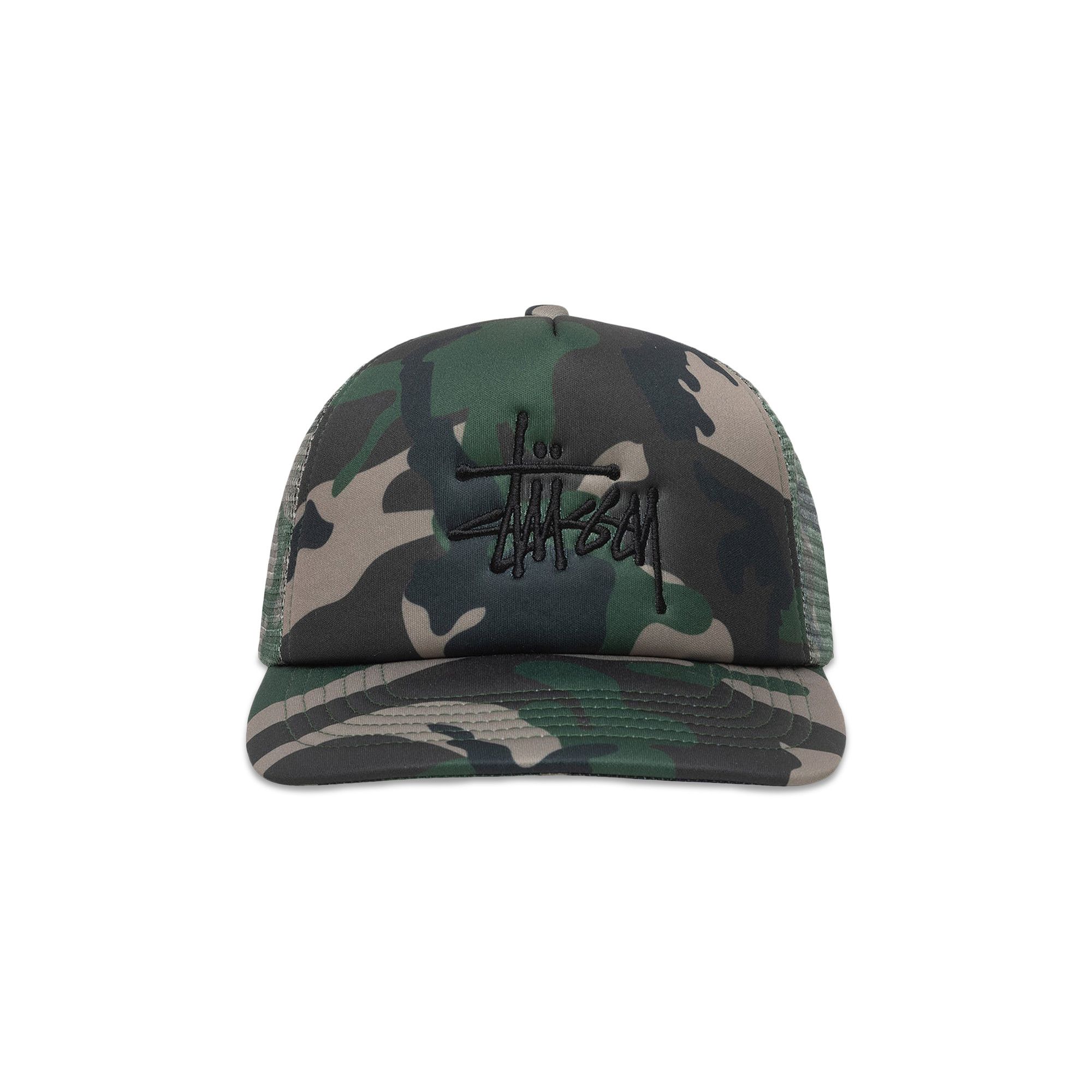 Buy Stussy Trucker Big Basic Snapback 'Camo' - 1311088 CAMO