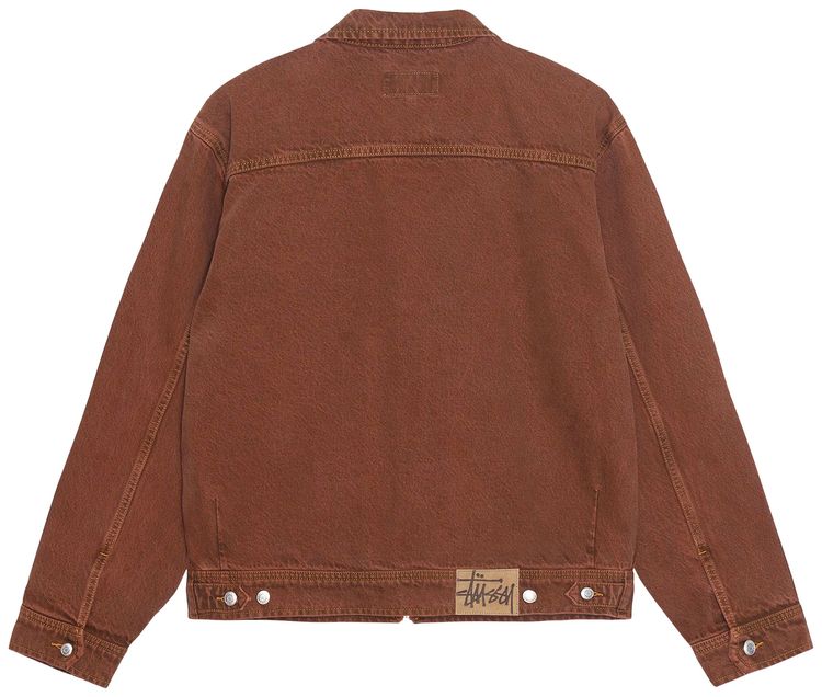 Stussy Zip Work Jacket Clay