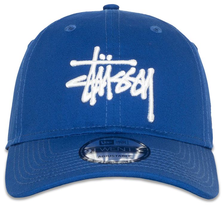 Stussy New Era 9Twenty Basic Strapback Light Royal