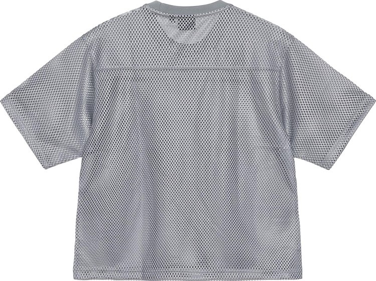 Stussy Sport Jersey Silver