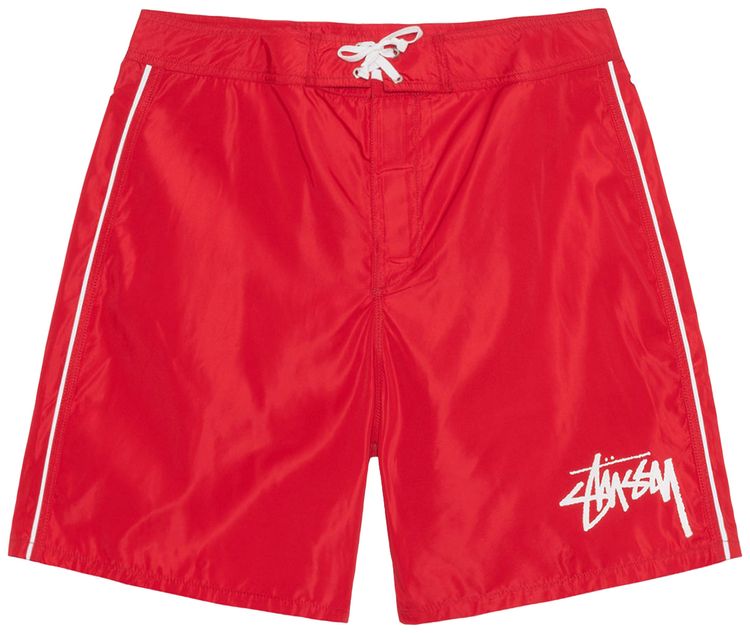 Stussy Board Short Red