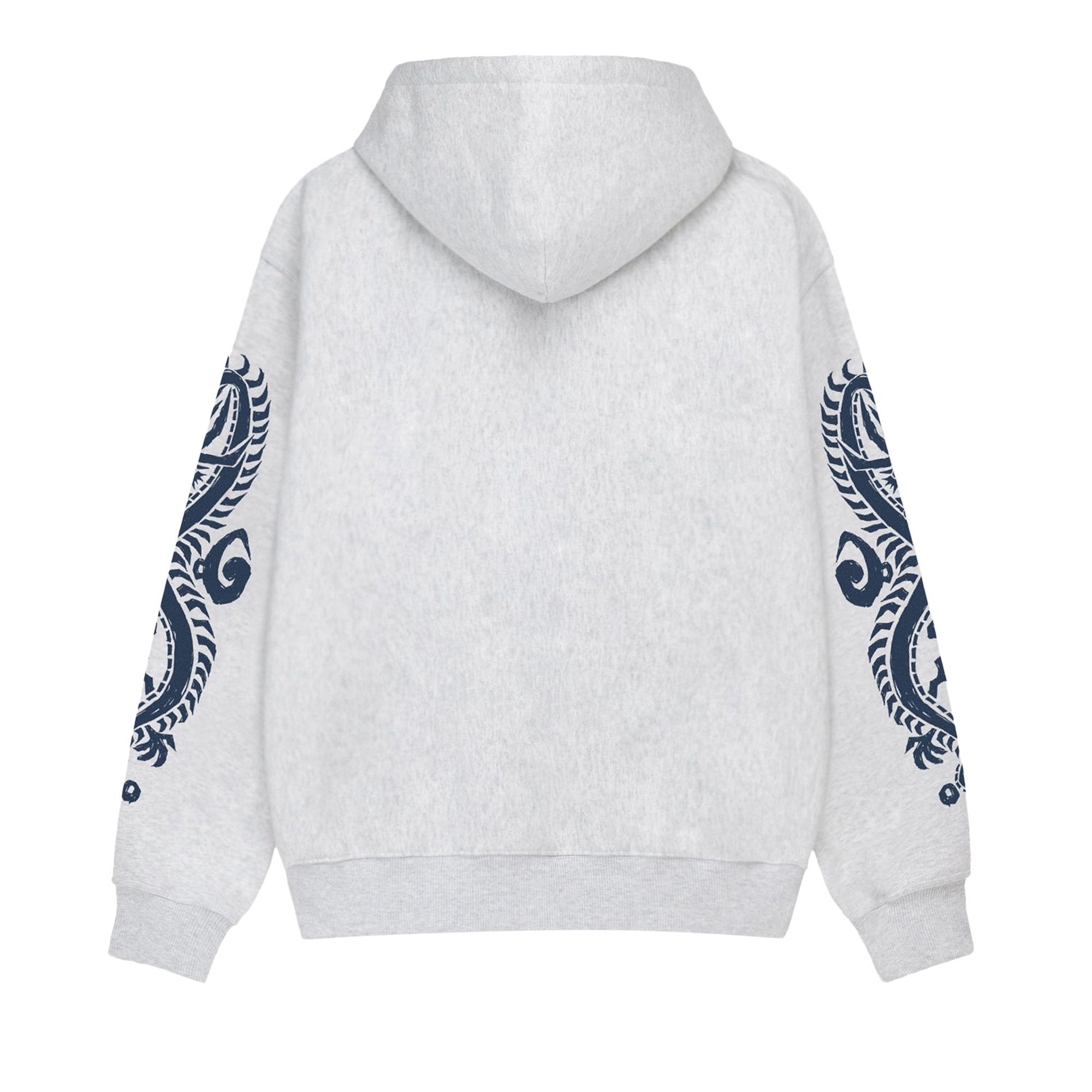Buy Stussy Dragons Zip Hoodie 'Ash Heather' - 1975031 ASH | GOAT