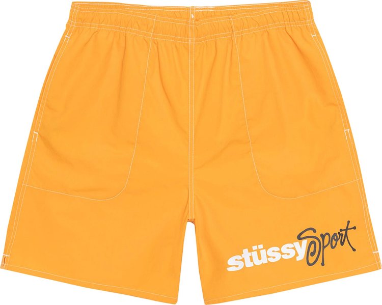 Stussy Water Short Sport Tangerine