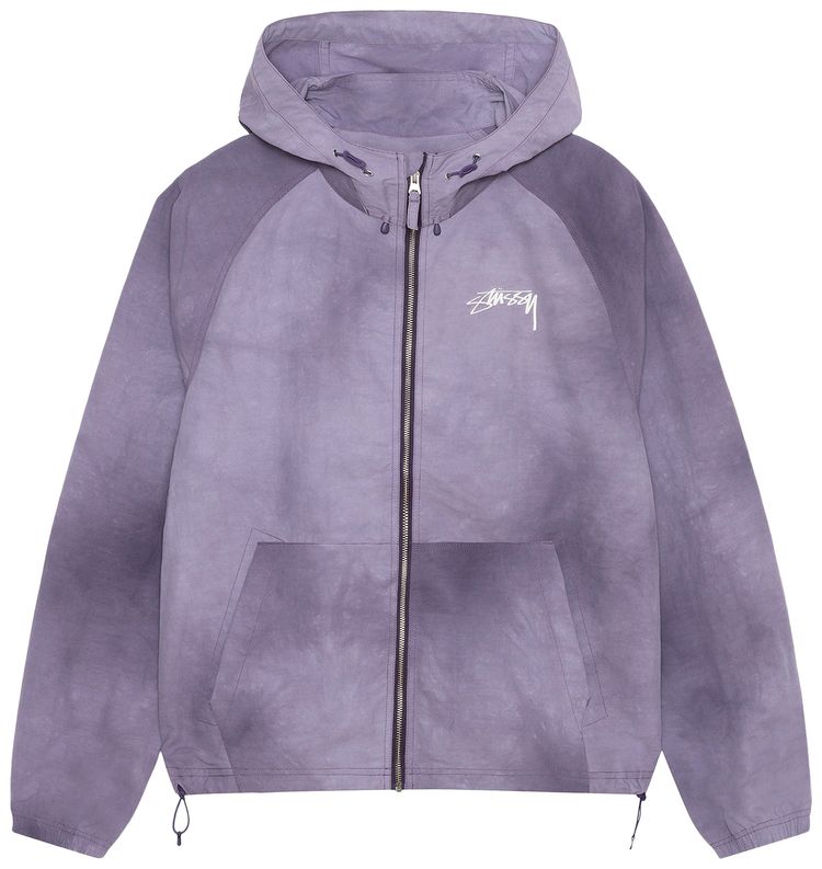 Buy Stussy Beach Shell Wave Dye Zip Hoodie  