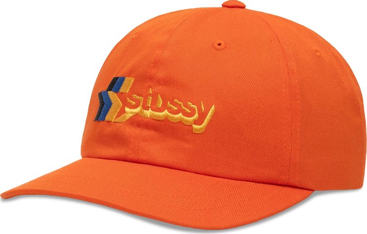 Stussy Low Pro 3 Star Strapback Orange