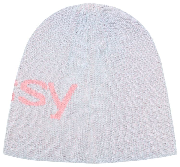 Stussy Skullcap Helvetica Uv Beanie White