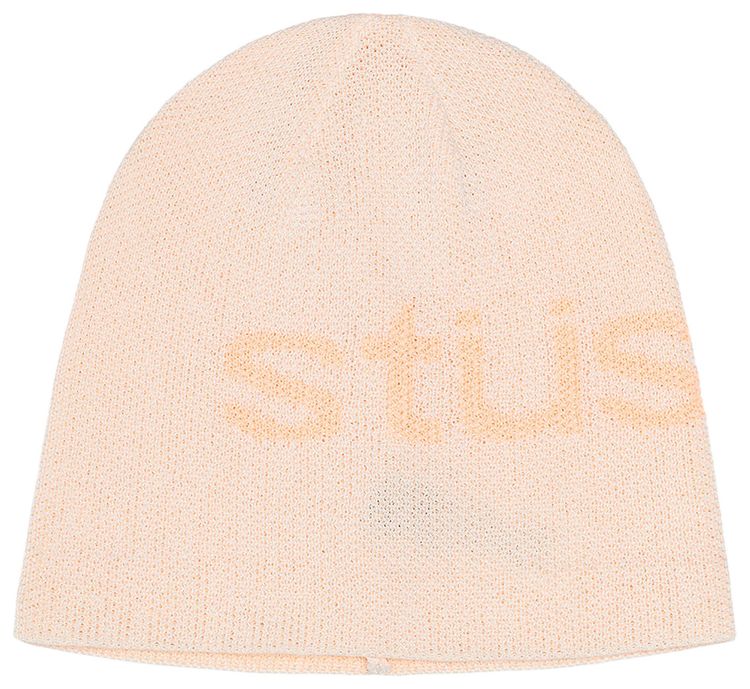 Stussy Skullcap Helvetica Uv Beanie White