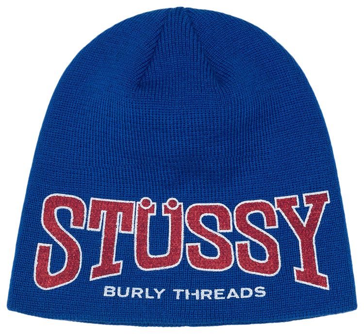 Stussy Burly Threads Skullcap Blue