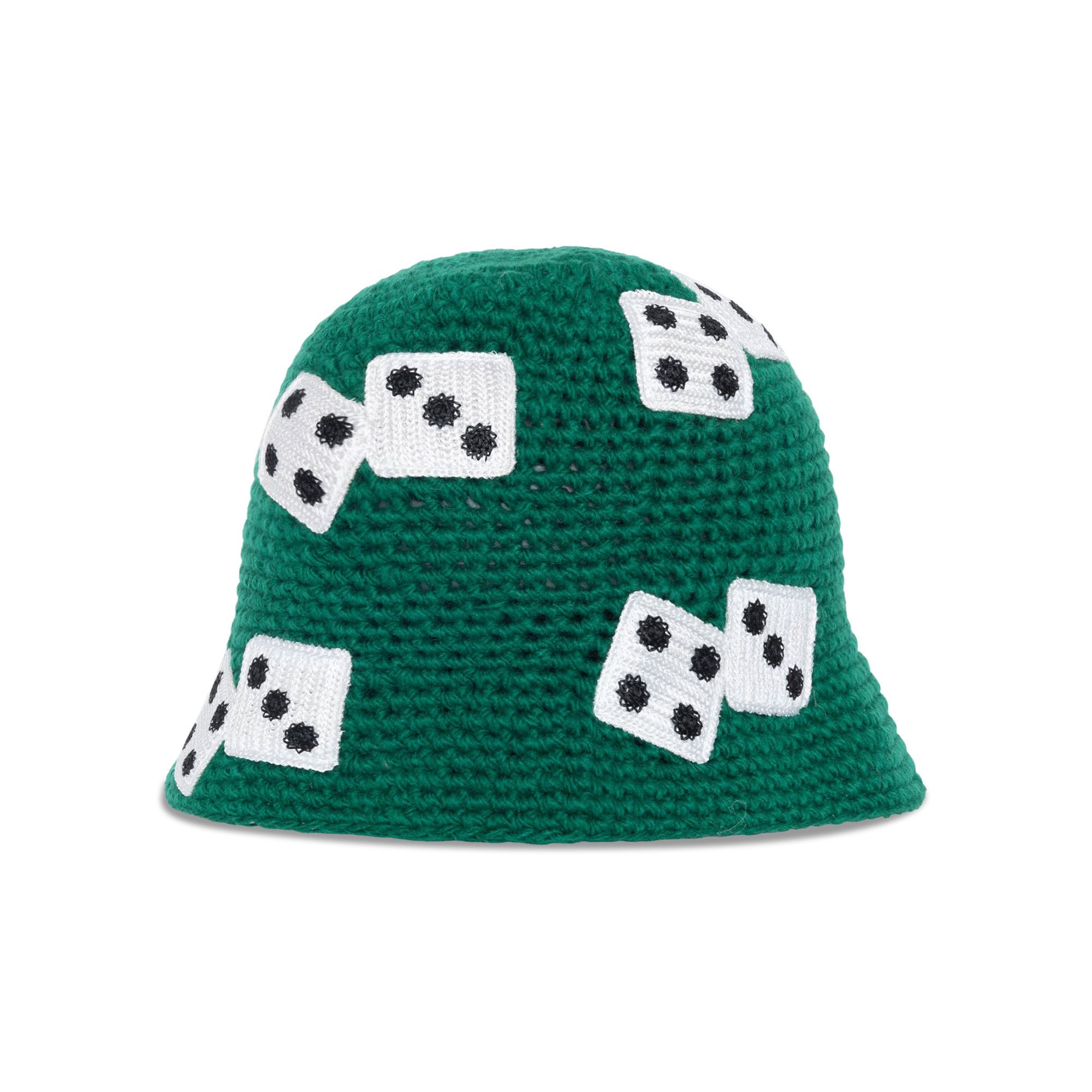Stussy Dice Knit Bucket Hat Light Grey Men's - SS24 - US