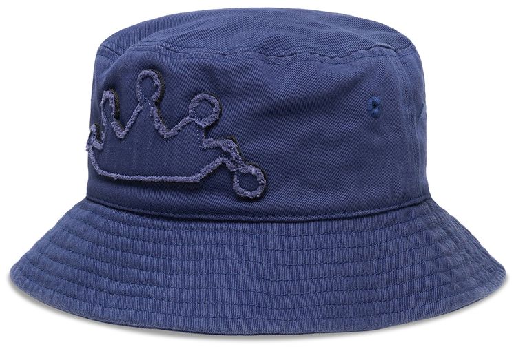 Stussy Crown Applique Bucket Hat Navy