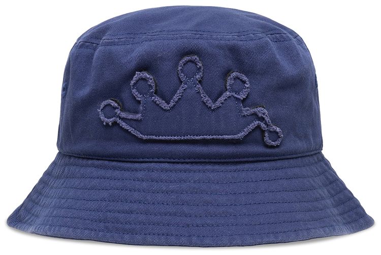 Stussy Crown Applique Bucket Hat Navy