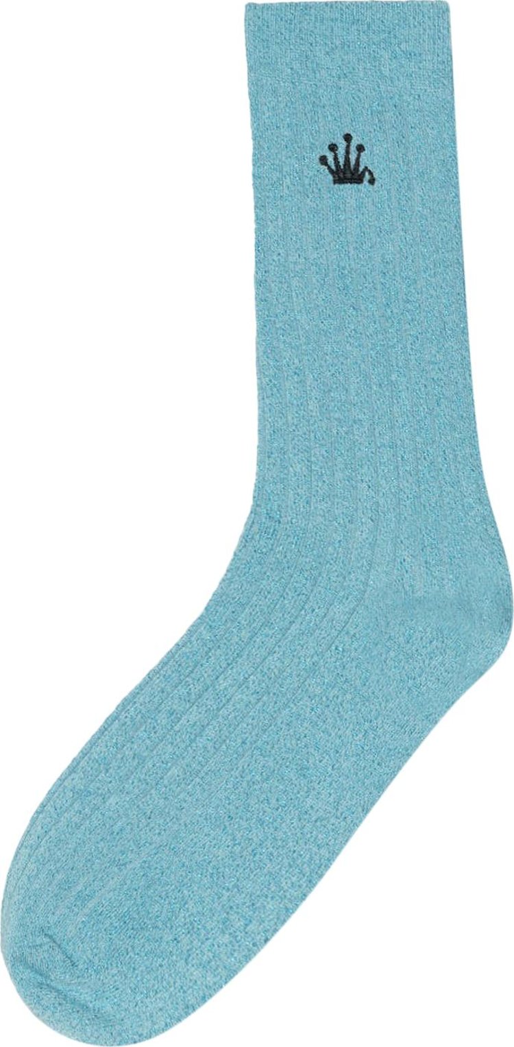 Stussy Metallic Crown Dress Sock Teal