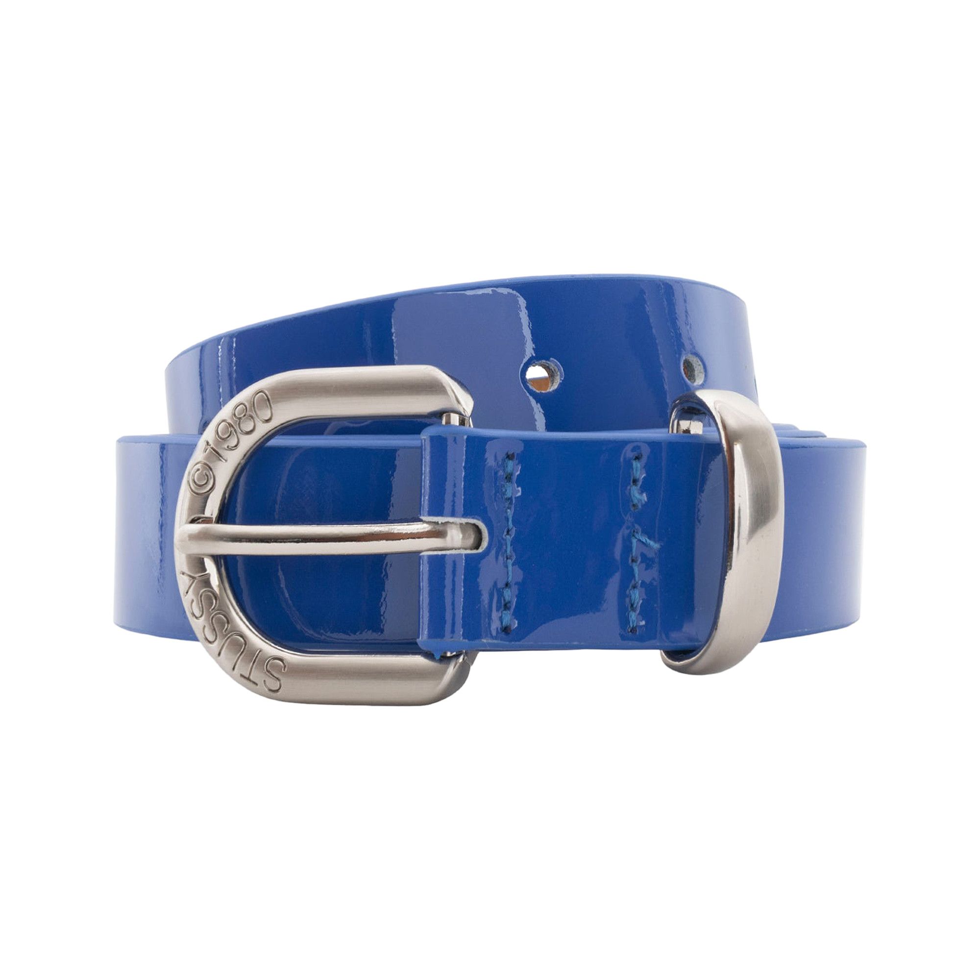 【stussy】PATENT LEATHER BELT BLACK S/M Stussy Patent Leather Belt Black Men's - SS24 - US