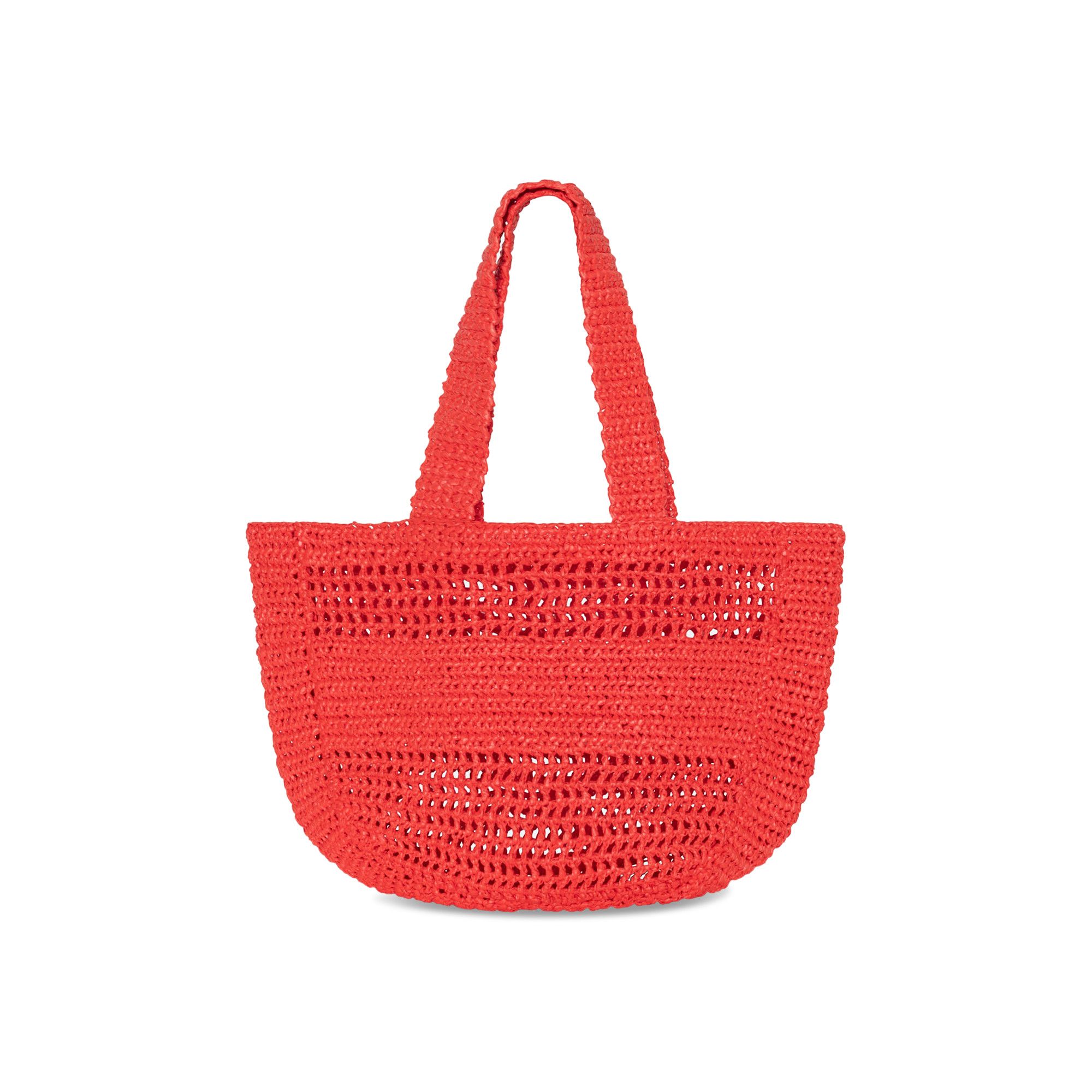 Buy Stussy Raffia Tote Bag 'Red' - 134263 RED | GOAT