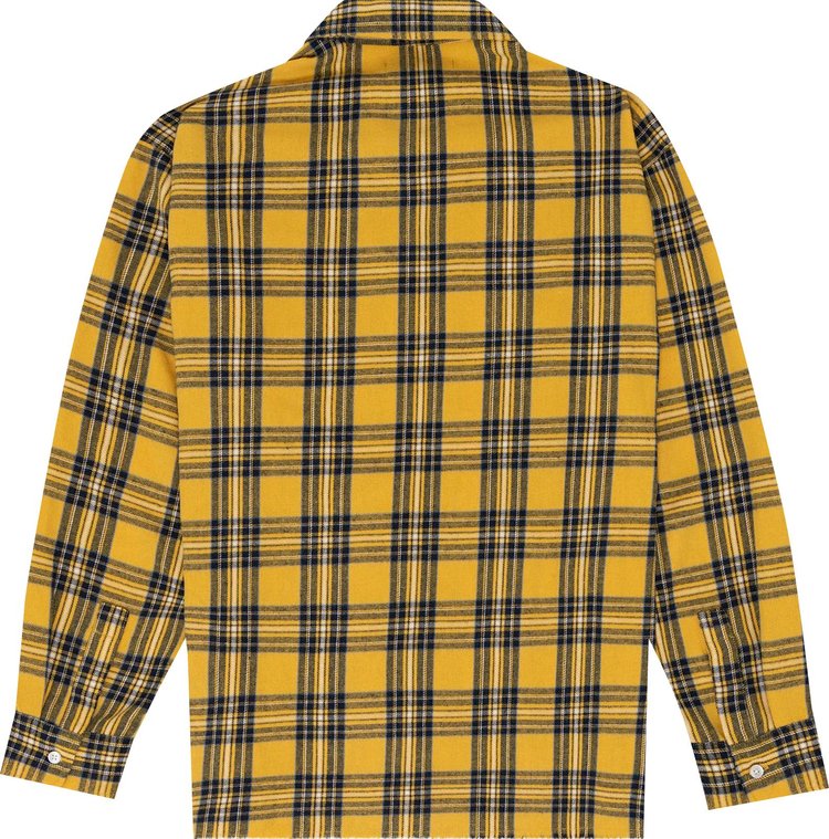 Drew House Scribble Long Sleeve Button Up Core Plaid Core Plaid