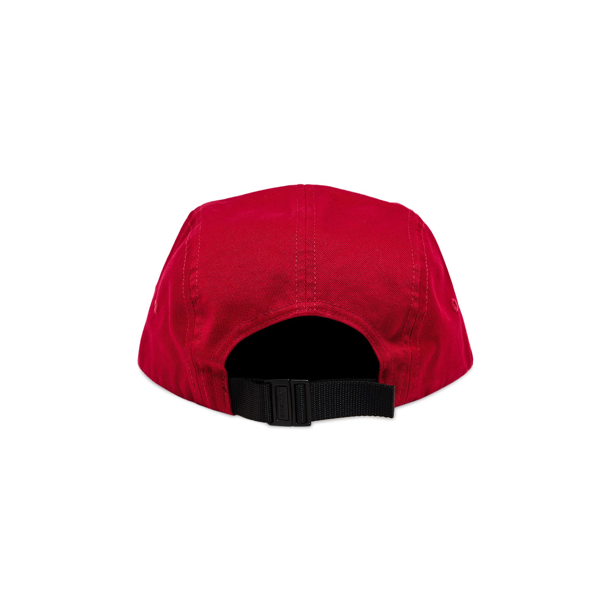 Buy Supreme Washed Chino Twill Camp Cap 'Red' - SS24H103 RED