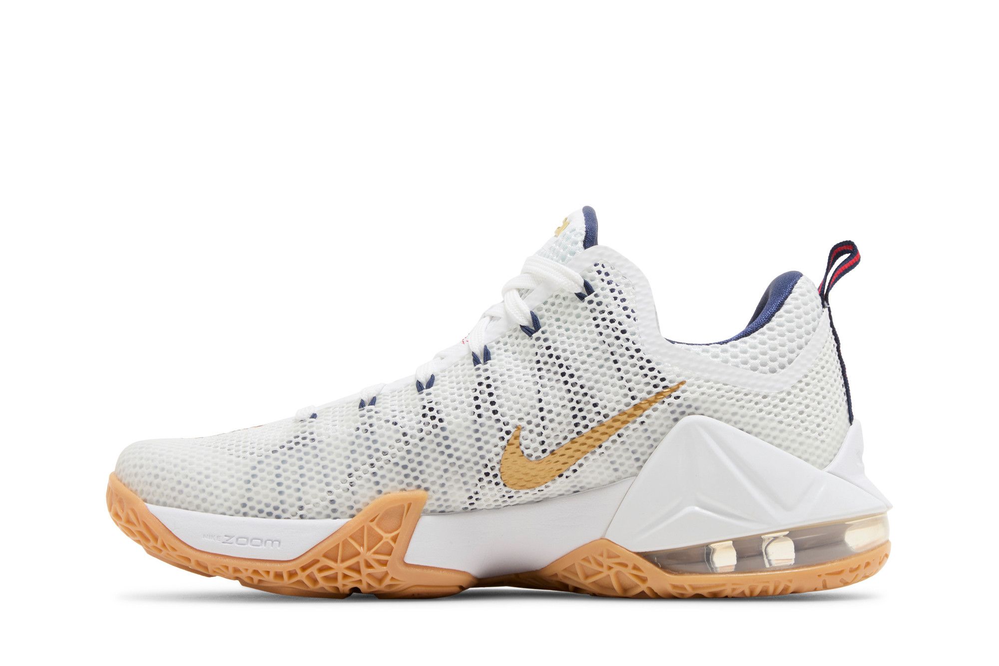 レブロン12 low LeBron 12 Low 'University Red' - Nike - 724557 616