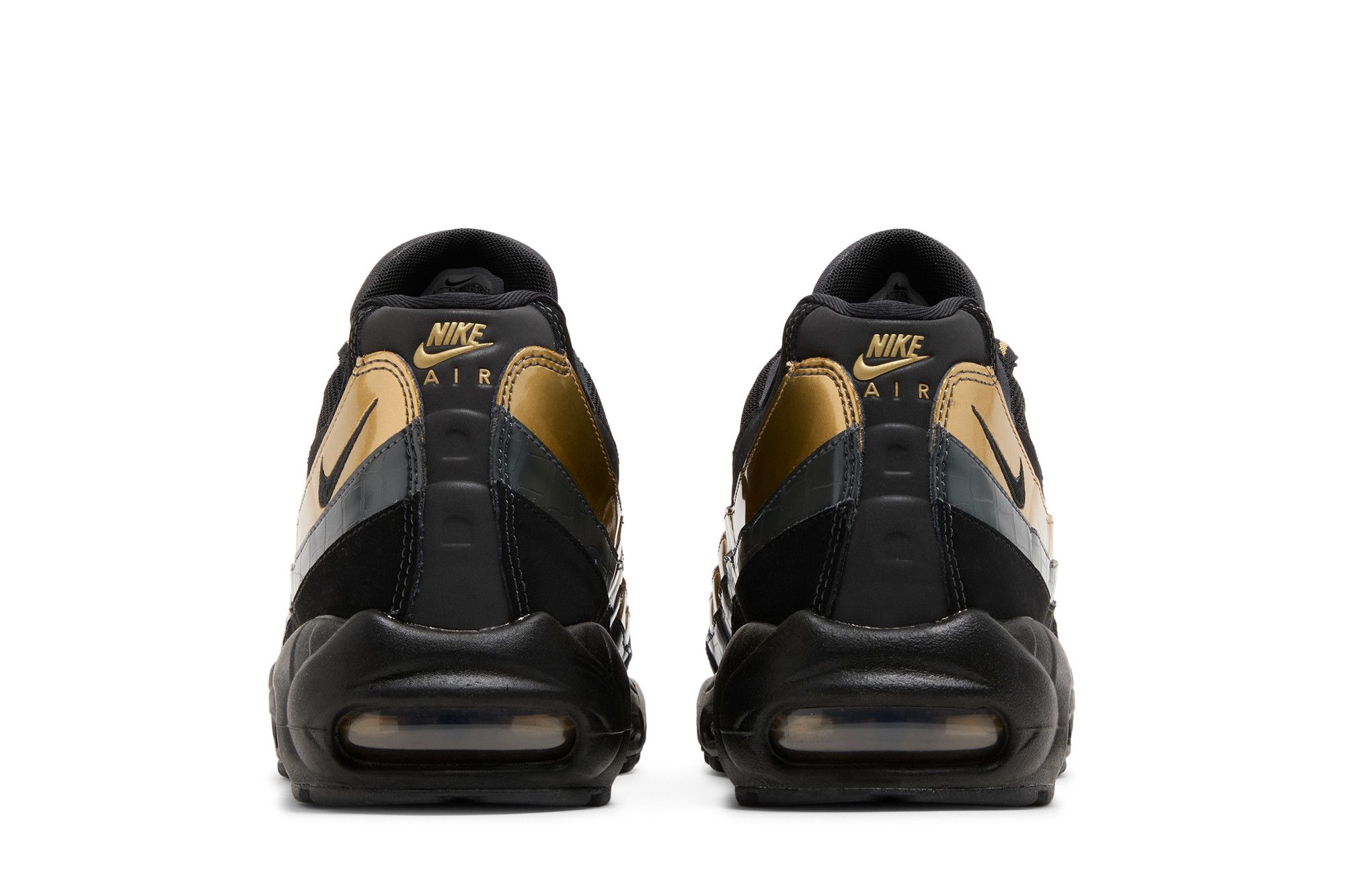 Buy Air Max 95 Premium Metallic Gold 538416 007 GOAT