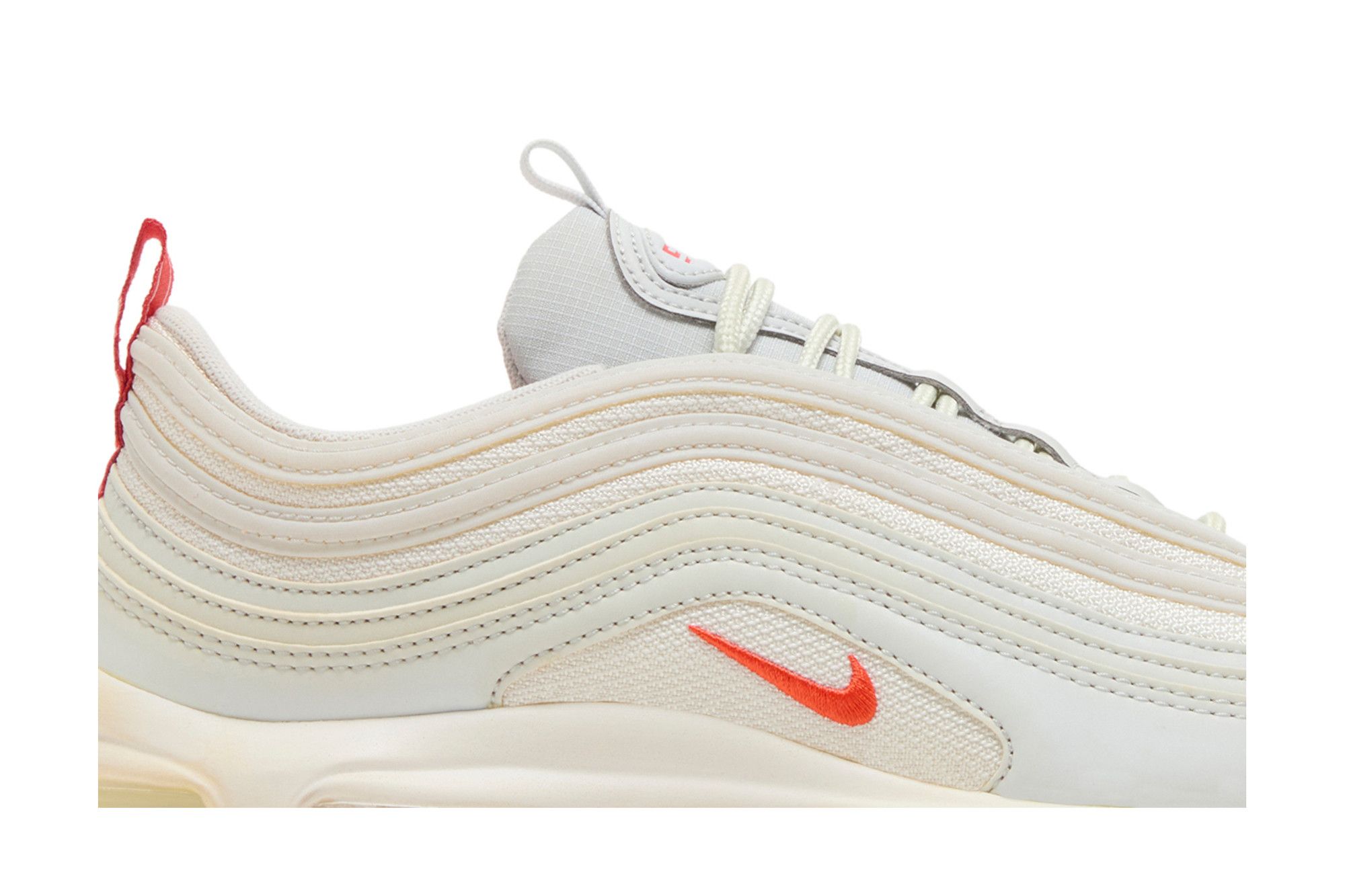 Air max 97 pure platinum orange top