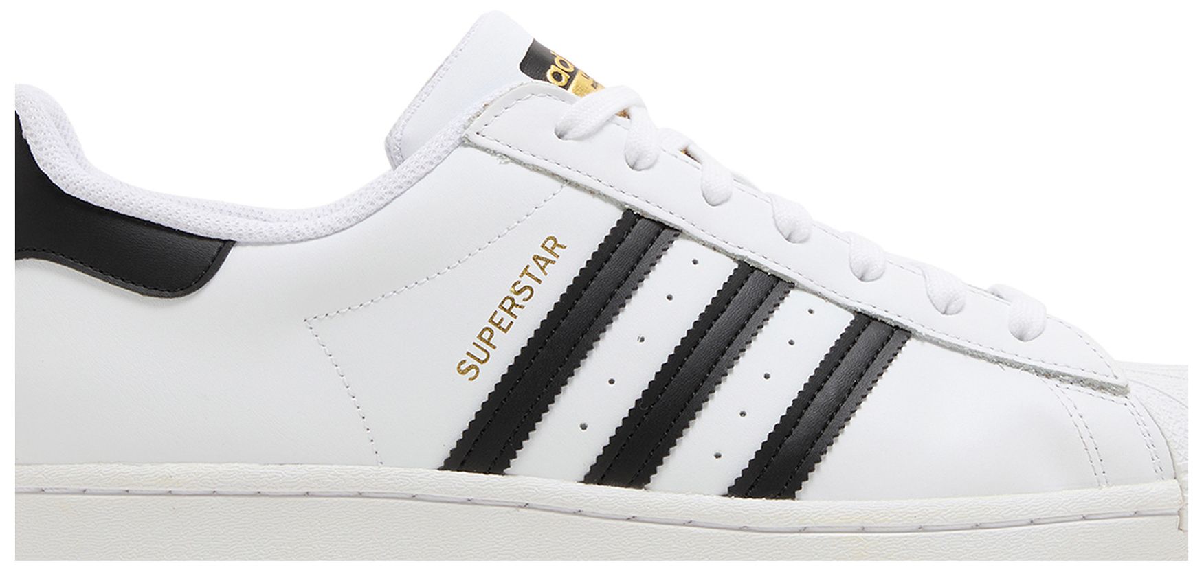 superstar weave black white