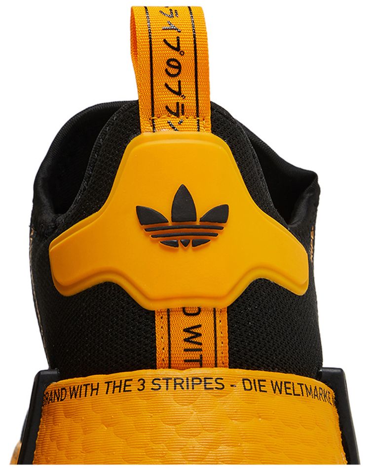 Adidas NMD R1 Black Collegiate Gold