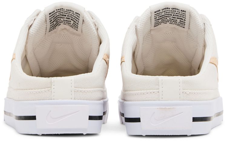 Nike Wmns Court Legacy Mule Phantom White Onyx