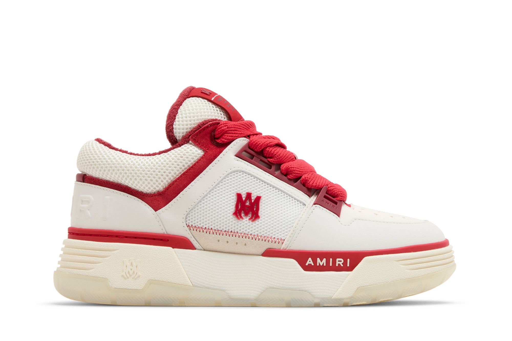 【関税込み】AMIRI オフホワイト＆ブラウン MA-1 スニーカー 中古・古着通販】AMIRI (アミリ) MA-1 スニーカー ホワイト