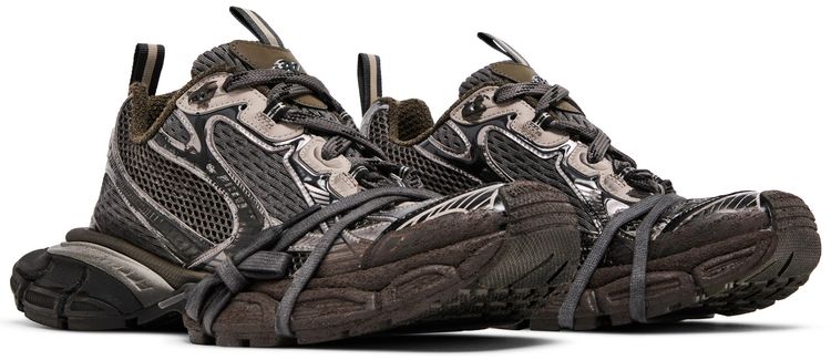 Balenciaga 3XL Sneaker Worn Out   Brown