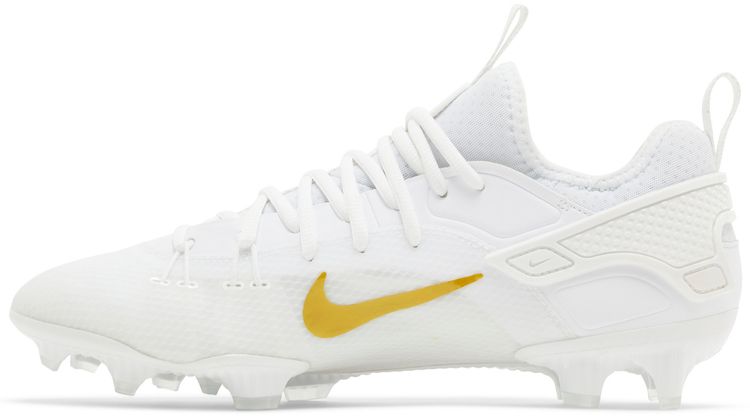 Nike Huarache 9 Elite Low LAX White Metallic Vivid Gold