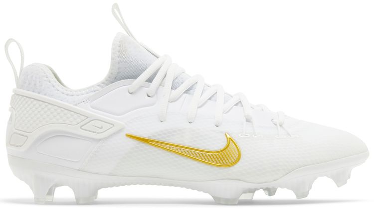 Nike Huarache 9 Elite Low LAX White Metallic Vivid Gold