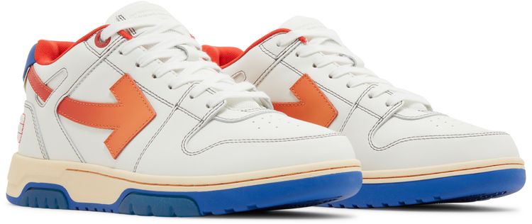 Off White Out Of Office Contrast Stitching   White Red