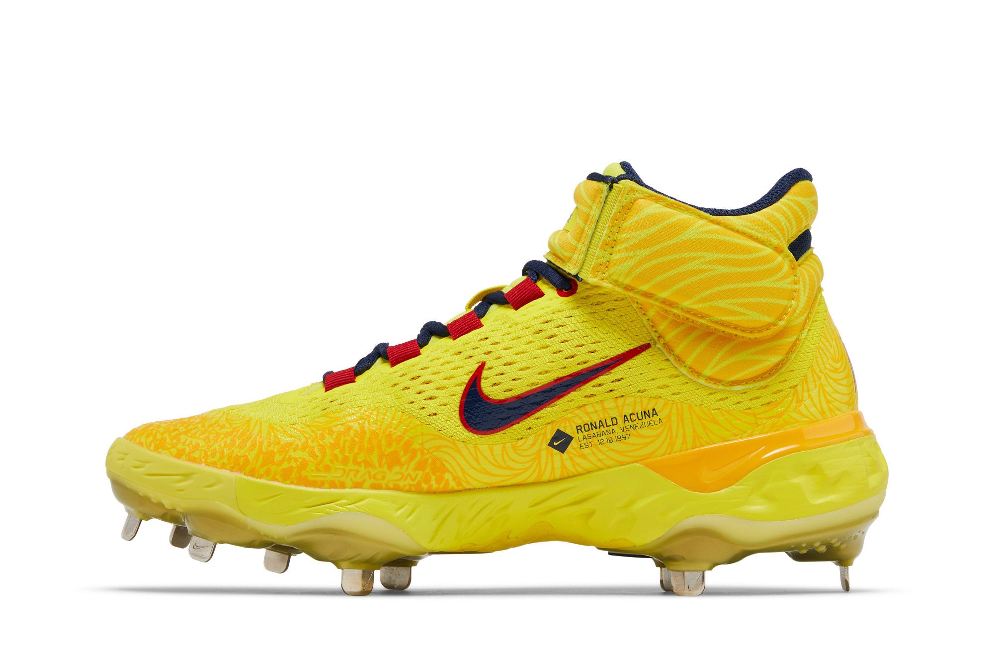 nike air huarache run mid kids yellow