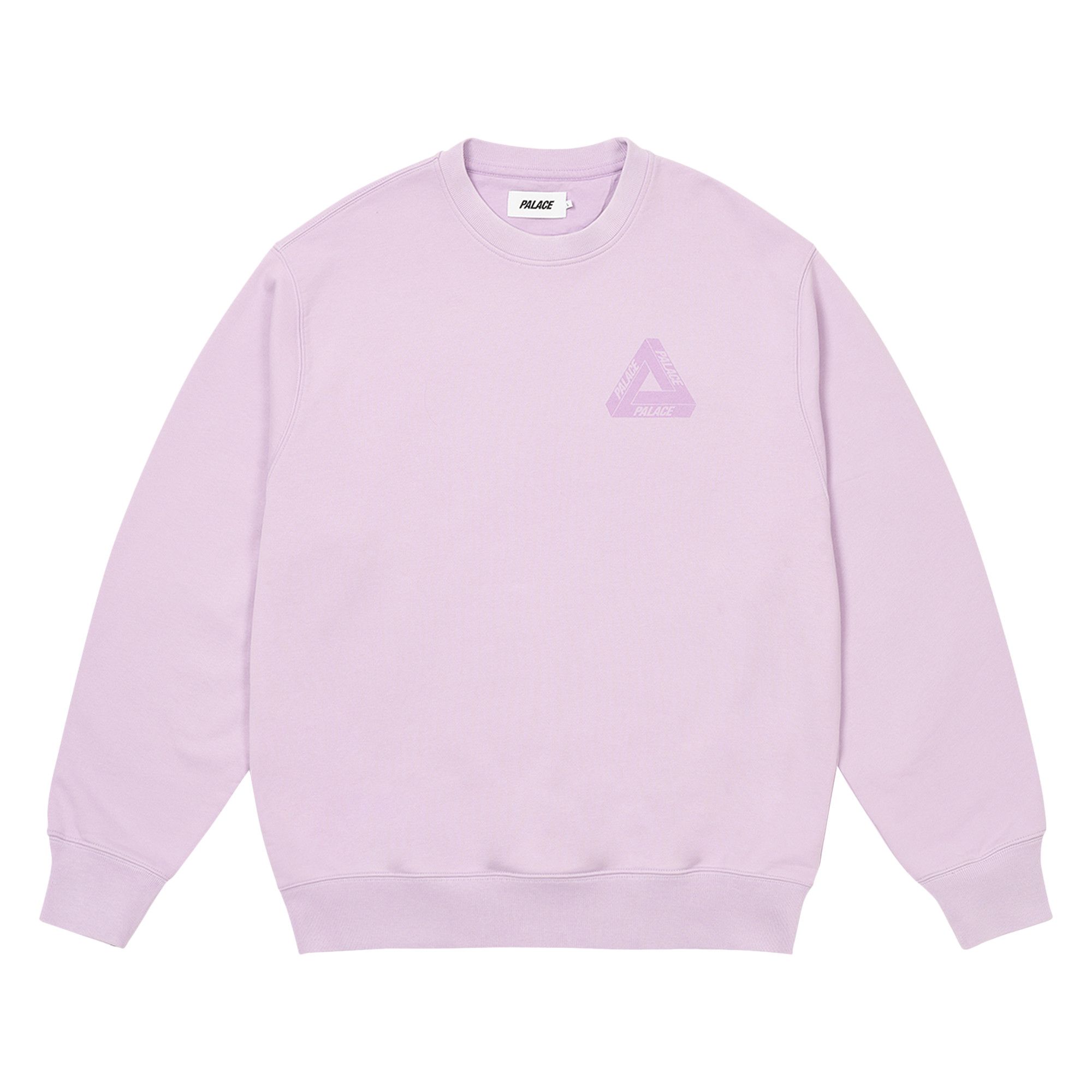 Buy Palace Spray Tri-Ferg Crew 'Bloom Purple' - P26CS083 | GOAT